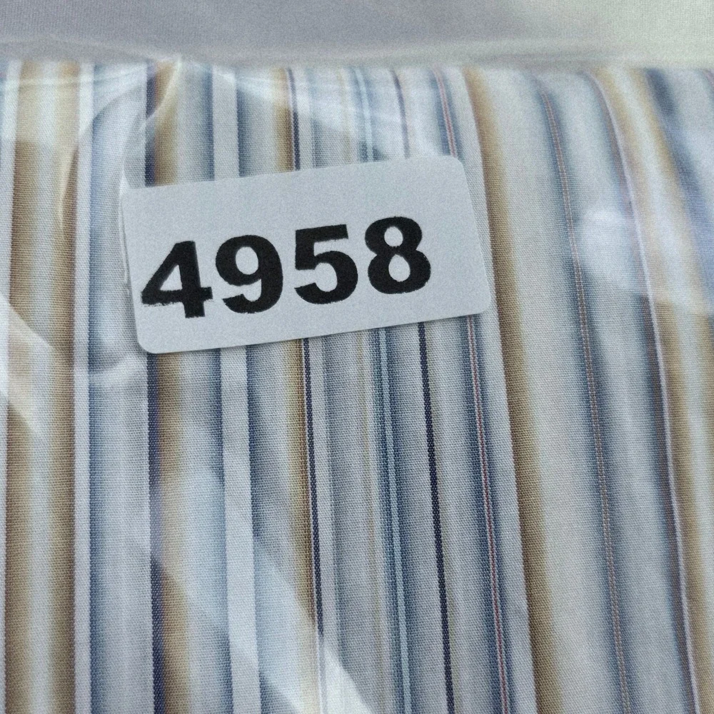 Banana Republic Slim Fit Striped Dress‎ Shirt Mens 16-16.5 L Woven in Italy NWT